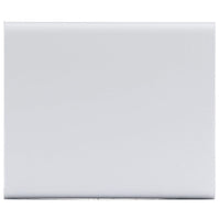 Contemporary Edge Pull, 1-5/16" Center-to-Center, Aluminum alt 0