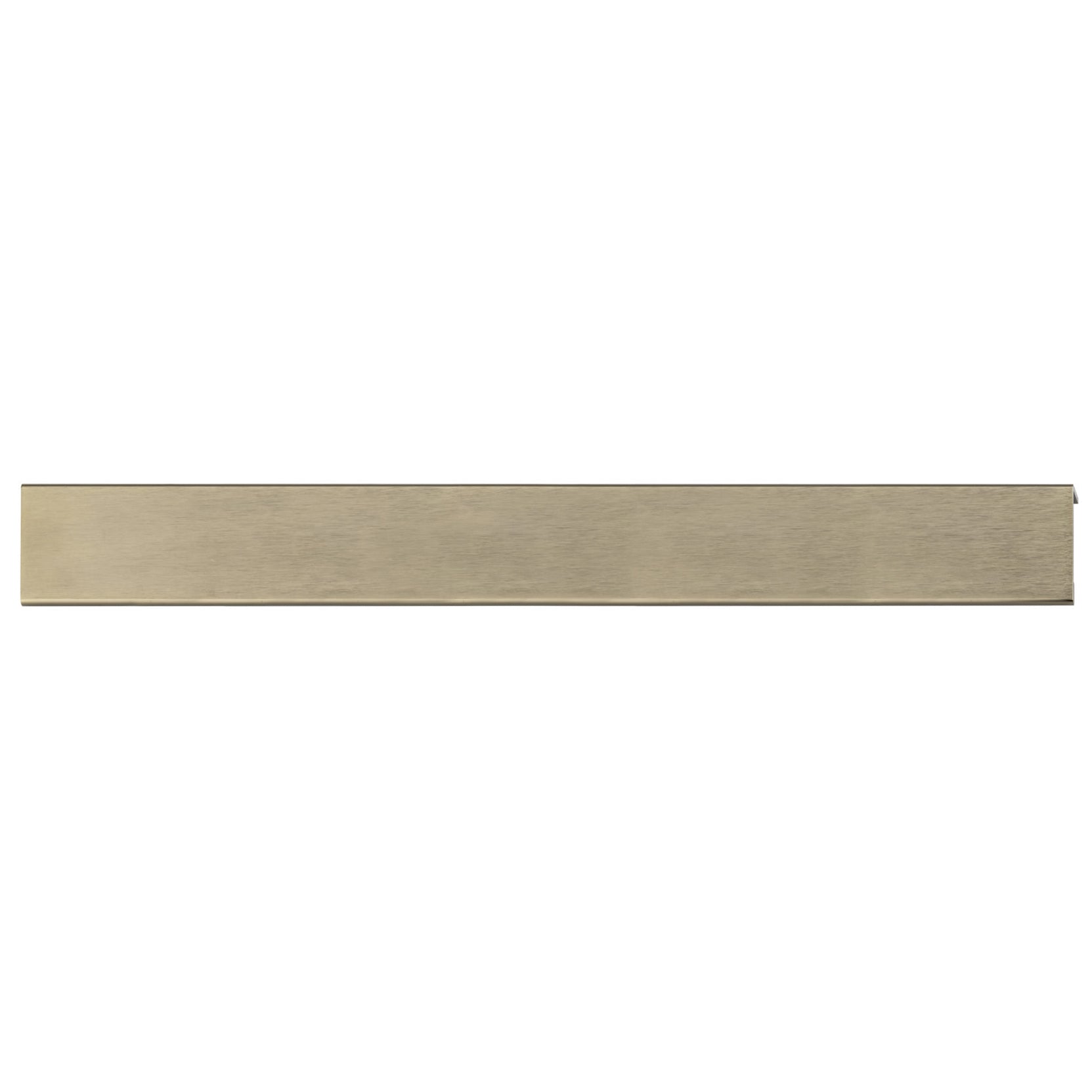 Contemporary Edge Pull, 16-3/8" Center-to-Center, Champagne Bronze alt 0
