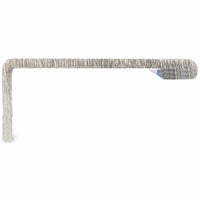 Contemporary Edge Pull, 3-1/8" Center-to-Center, Stainless Steel alt 0