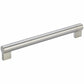 Contemporary Pull, 10-1/8" Center-to-Center, Brushed Nickel alt 0