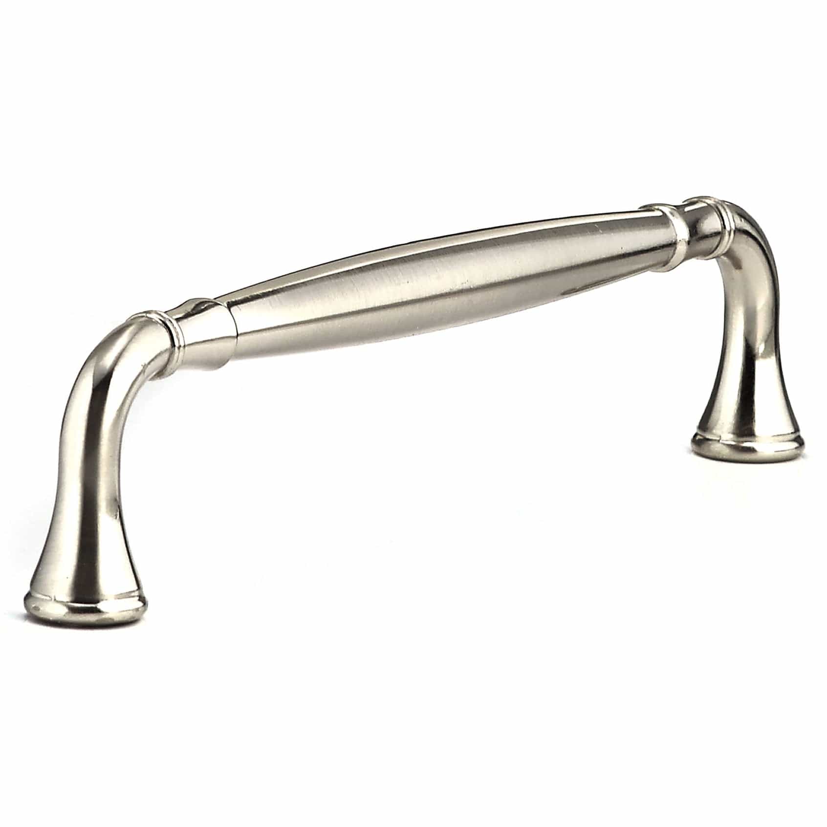 Traditional Pull, 6-5/16" Center-to-Center, Brushed Nickel alt 0