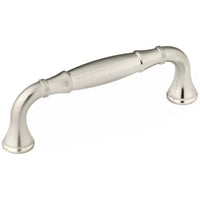 Traditional Pull, 3" Center-to-Center, Brushed Nickel alt 0