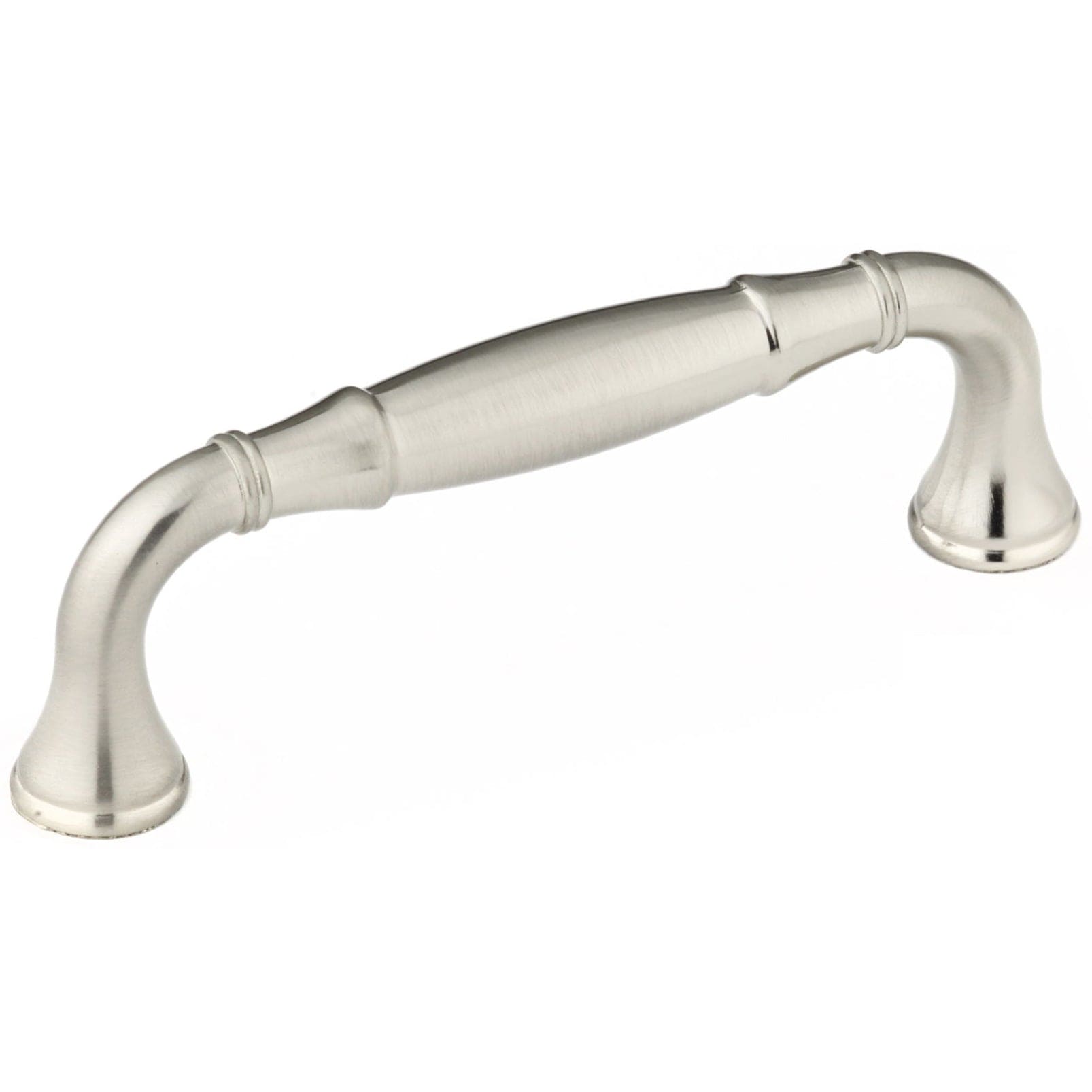 Traditional Pull, 3" Center-to-Center, Brushed Nickel alt 0