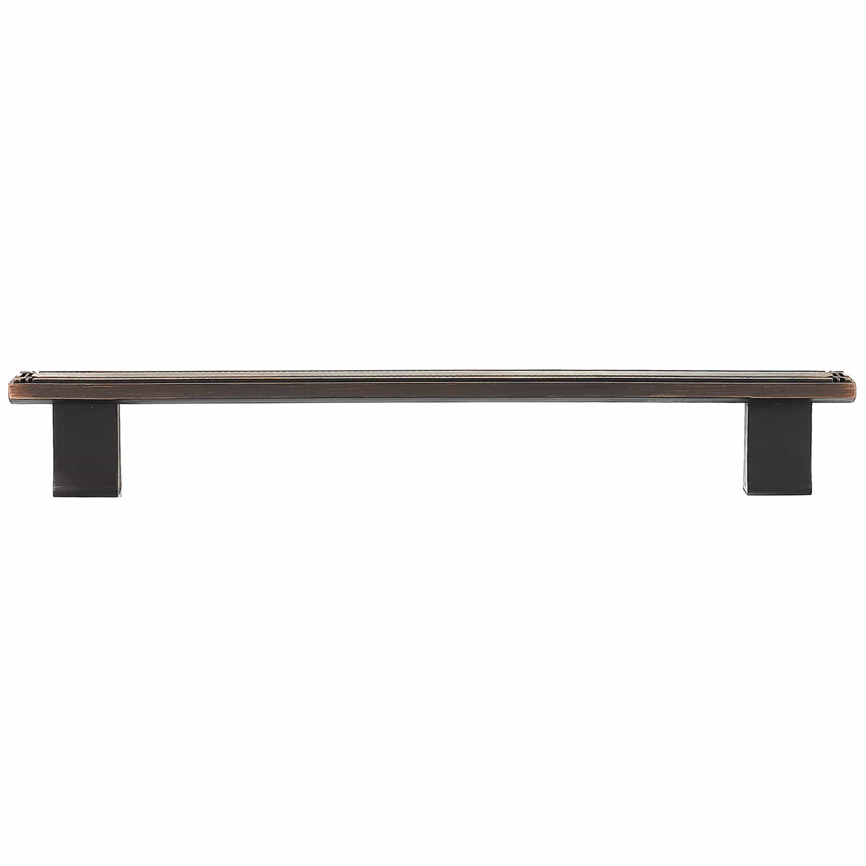 Traditional Pull, 7-9/16" Center-to-Center, Brushed Oil-Rubbed Bronze alt 0