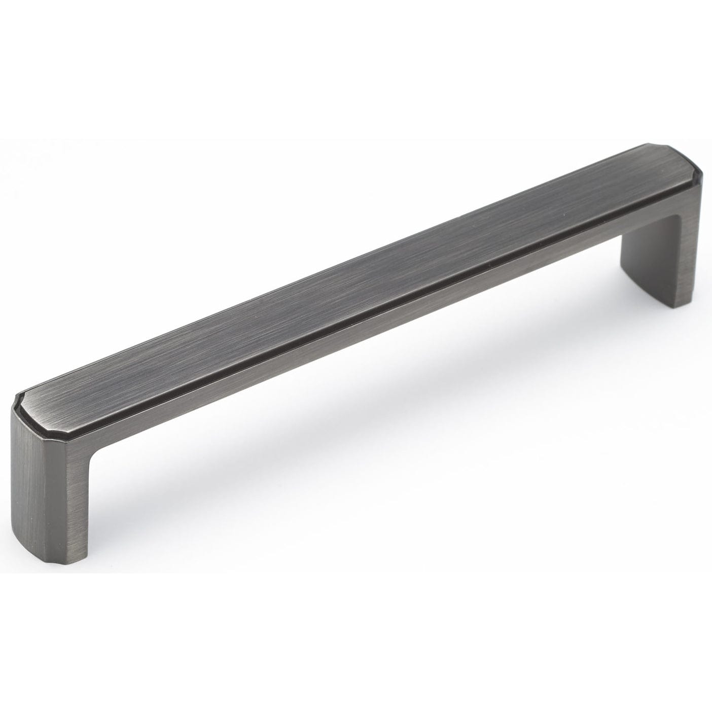 Transitional Pull, 6-5/16" Center-to-Center, Antique Nickel alt 0