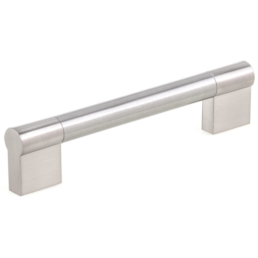 Contemporary Pull, 5-1/16" Center-to-Center, Brushed Nickel alt 0