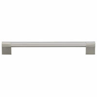 Contemporary Pull, 8-13/16" Center-to-Center, Brushed Nickel alt 0