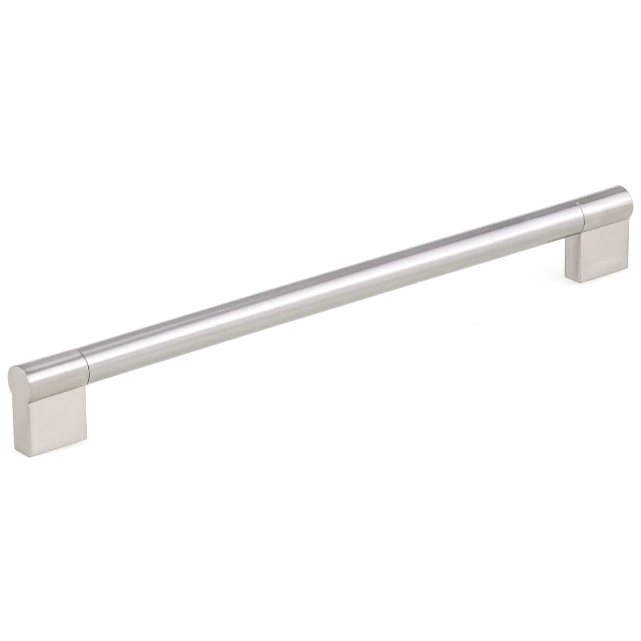 Contemporary Pull, 10-1/8" Center-to-Center, Brushed Nickel alt 0