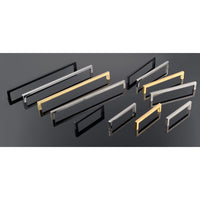 Contemporary Pull, 5-1/16" Center-to-Center, Polished Nickel alt 0