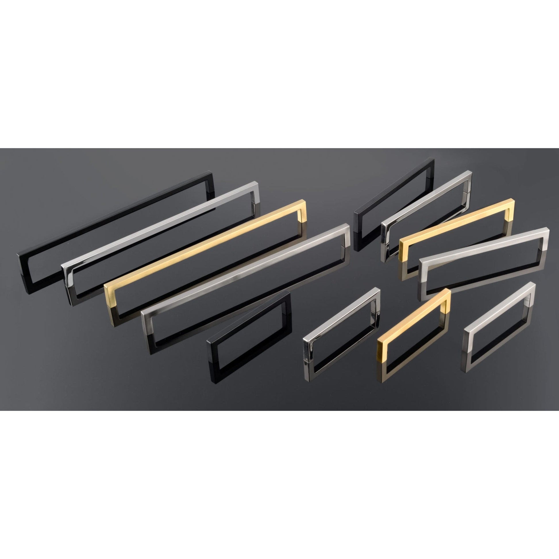 Contemporary Pull, 5-1/16" Center-to-Center, Matte Black alt 0