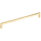 Contemporary Pull, 12-5/8" Center-to-Center, Satin Brass alt 0