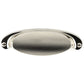 Contemporary Cup Pull, 2-1/2" Center-to-Center, Polished Nickel alt 0
