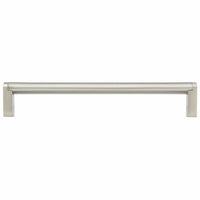 Contemporary Pull, 6-5/16" Center-to-Center, Brushed Nickel alt 0