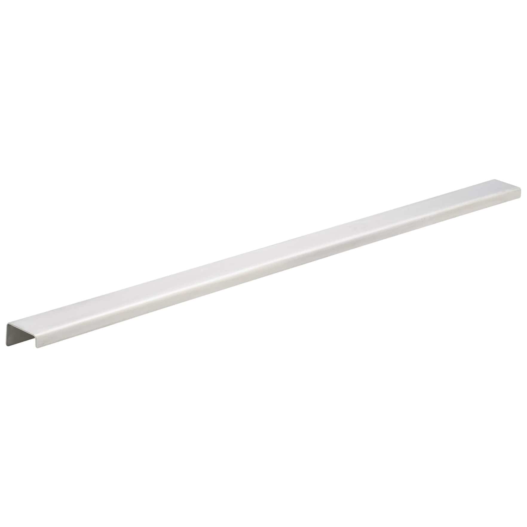 Contemporary Edge Pull, 23" Center-to-Center, Stainless Steel alt 0