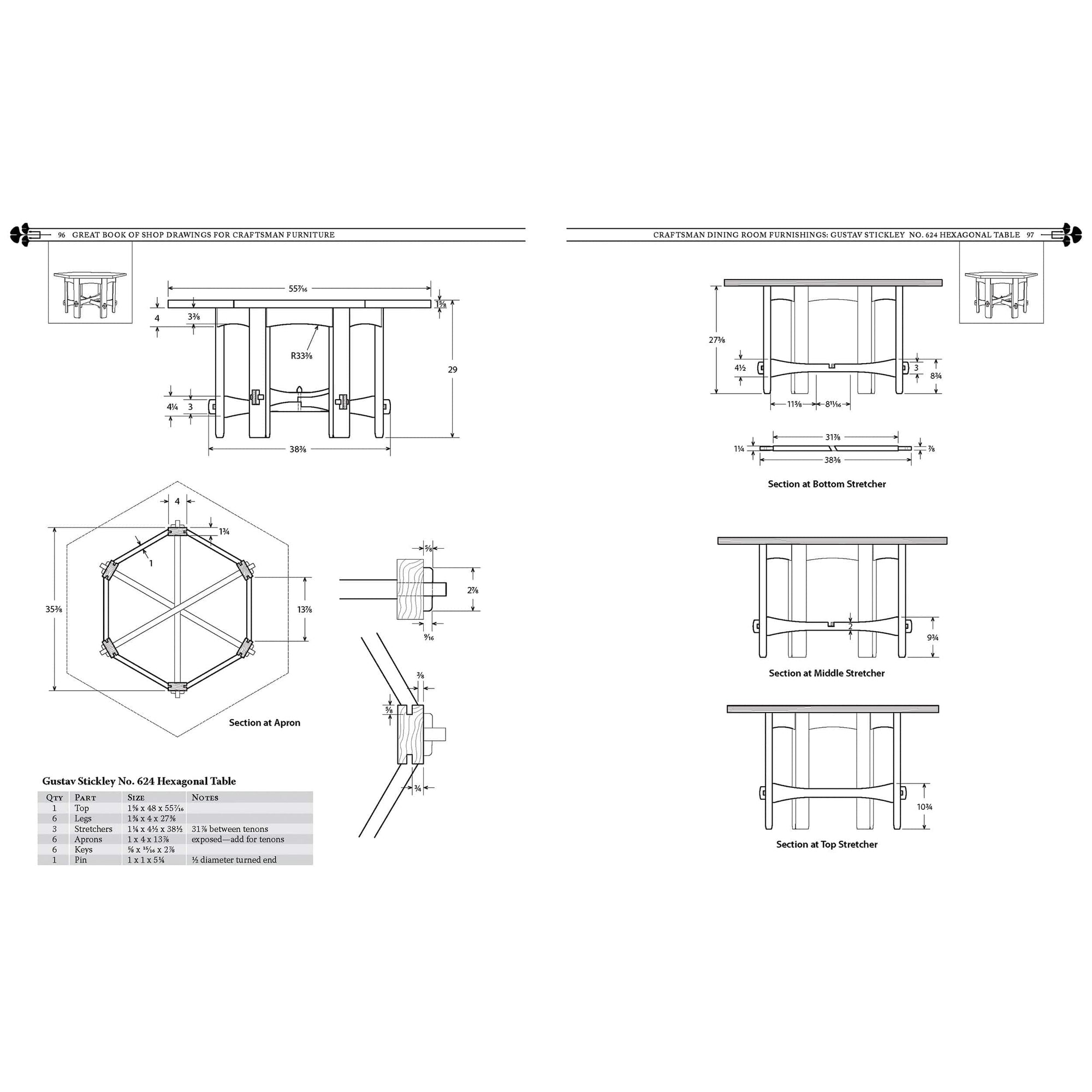 Great Book of Shop Drawings for Craftsman Furniture, Rev & Exp 2nd Edition alt 0