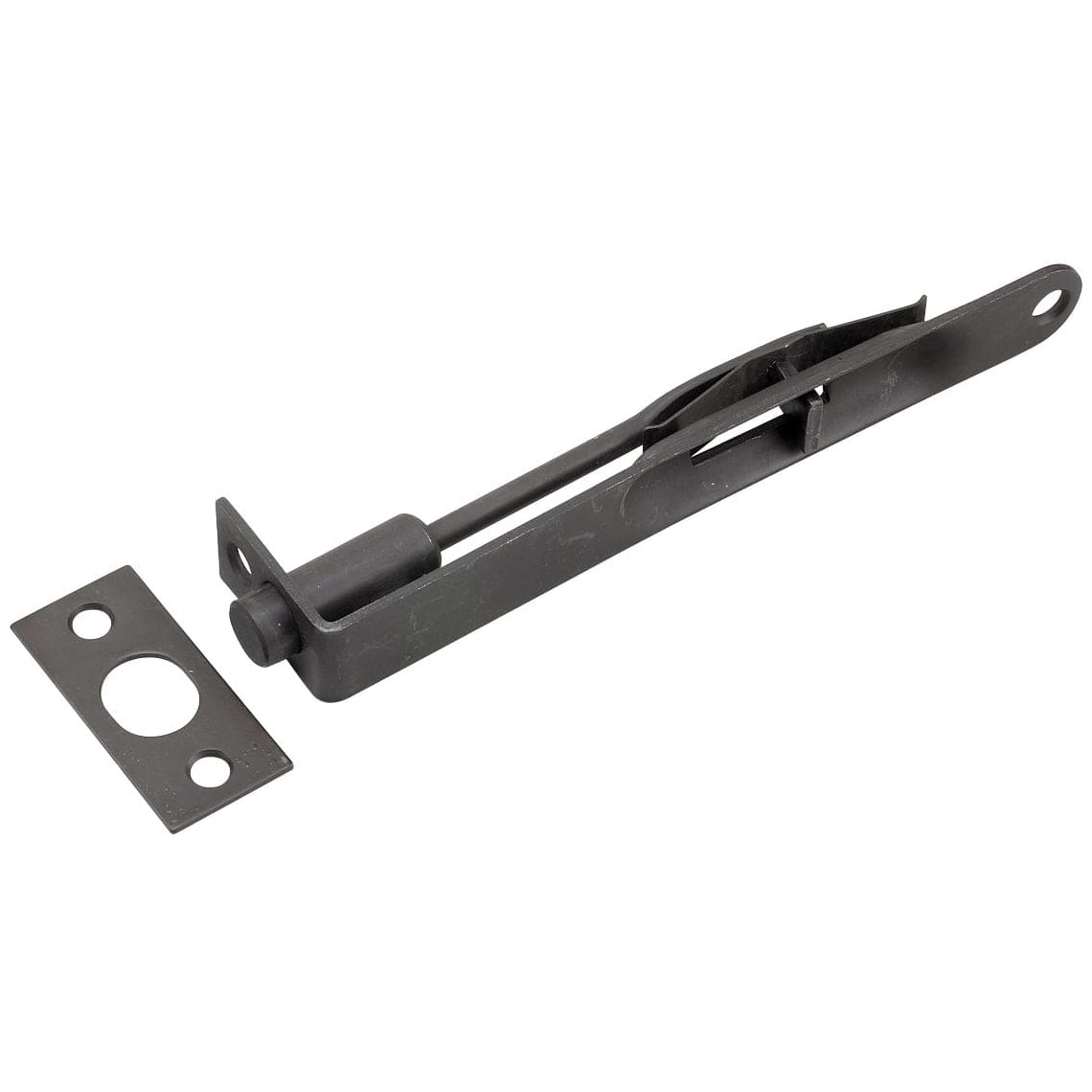 6" x 3/4" Flush Bolt 5/8" Radius Oil-Rubbed Bronze alt 0