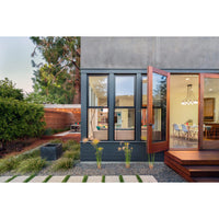 Flush Bolt for Metal Doors with 12" Extension Chrome alt 0