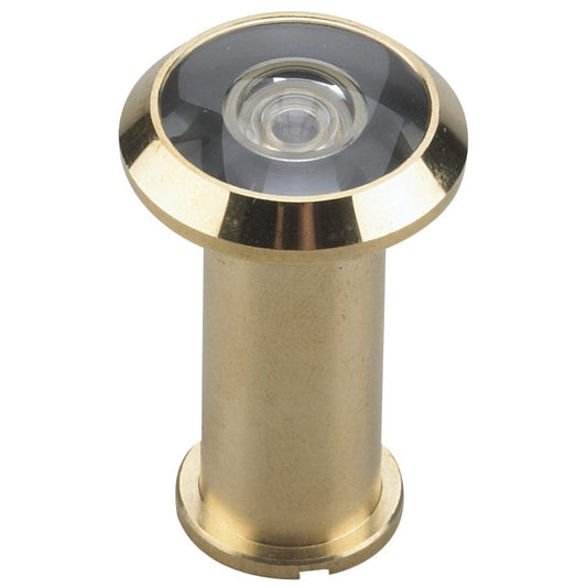 200 Degree Door Viewer UL Listed Brass 9/16" (14.3 mm) alt 3