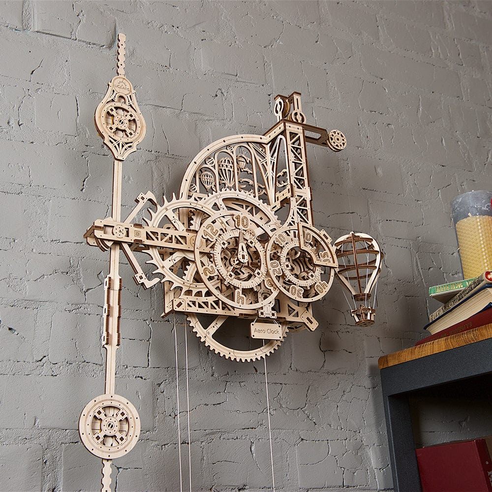 Aero Clock Wooden Craft Kit