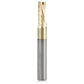 51502-Z Spiral O Single Flute ZrN Coated Aluminum Cutting Up-Cut Mirror Finish Router Bit 1/4"D 5/8"CH 1/4"SH 2"OL alt 0