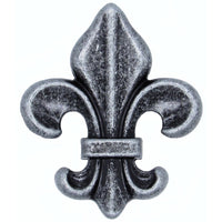 Fleur De Lis Knob Pewter Oxide alt 0
