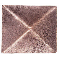 Prism Pyramid Knob Copper Oxide alt 0
