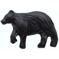 Bear Left Facing Knob Matte Black alt 0
