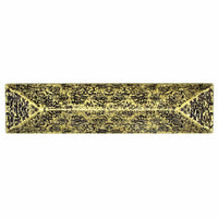 Rustic Pyramid Pull 3" Center Brass Oxide alt 0