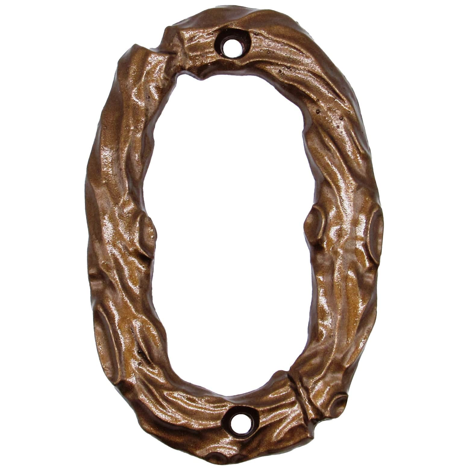 Log House Number Zero Lux Bronze alt 0