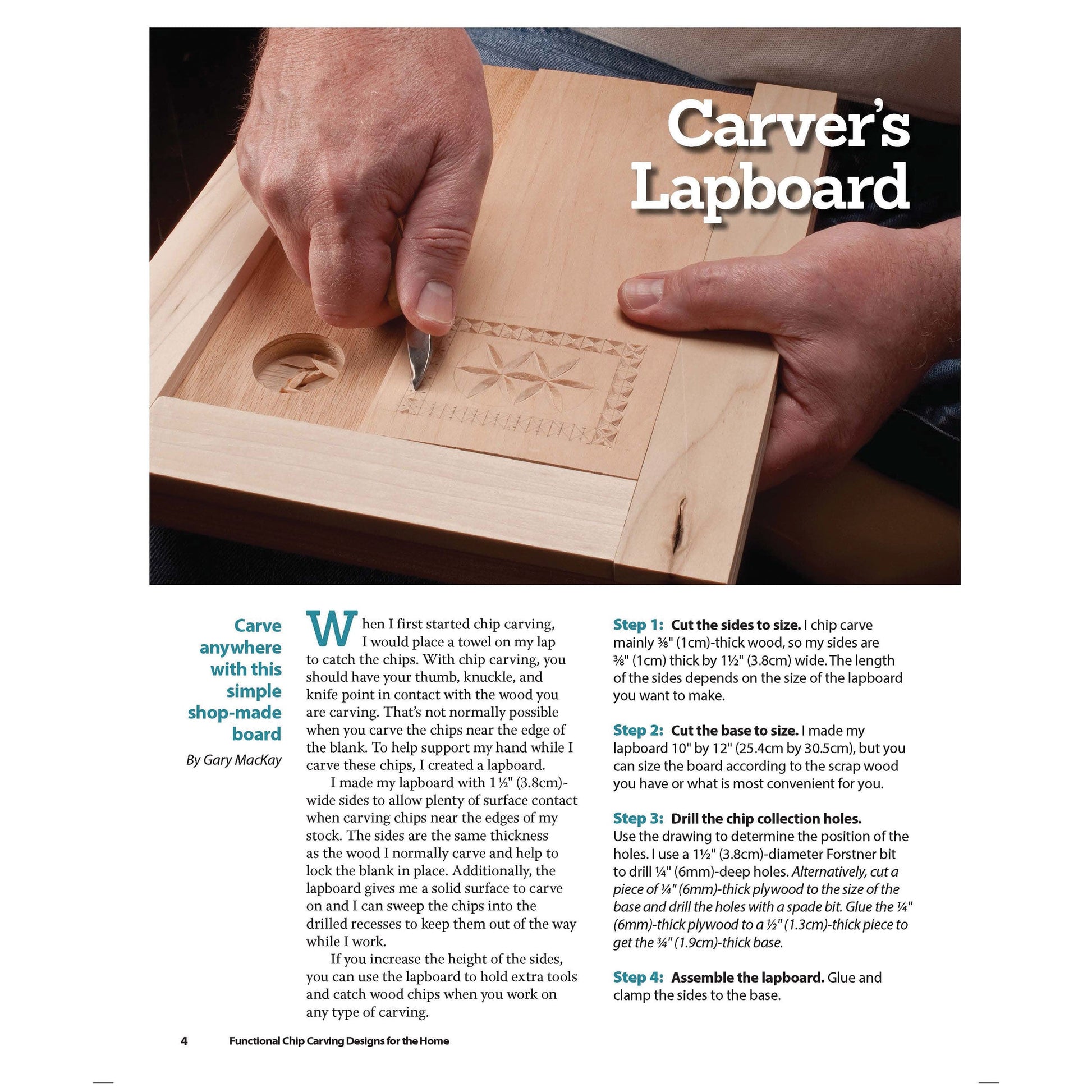 Functional Chip Carving Designs for the Home alt 0