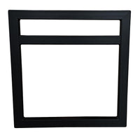 Cube Bench Legs - 20" - Black - Pair alt 0