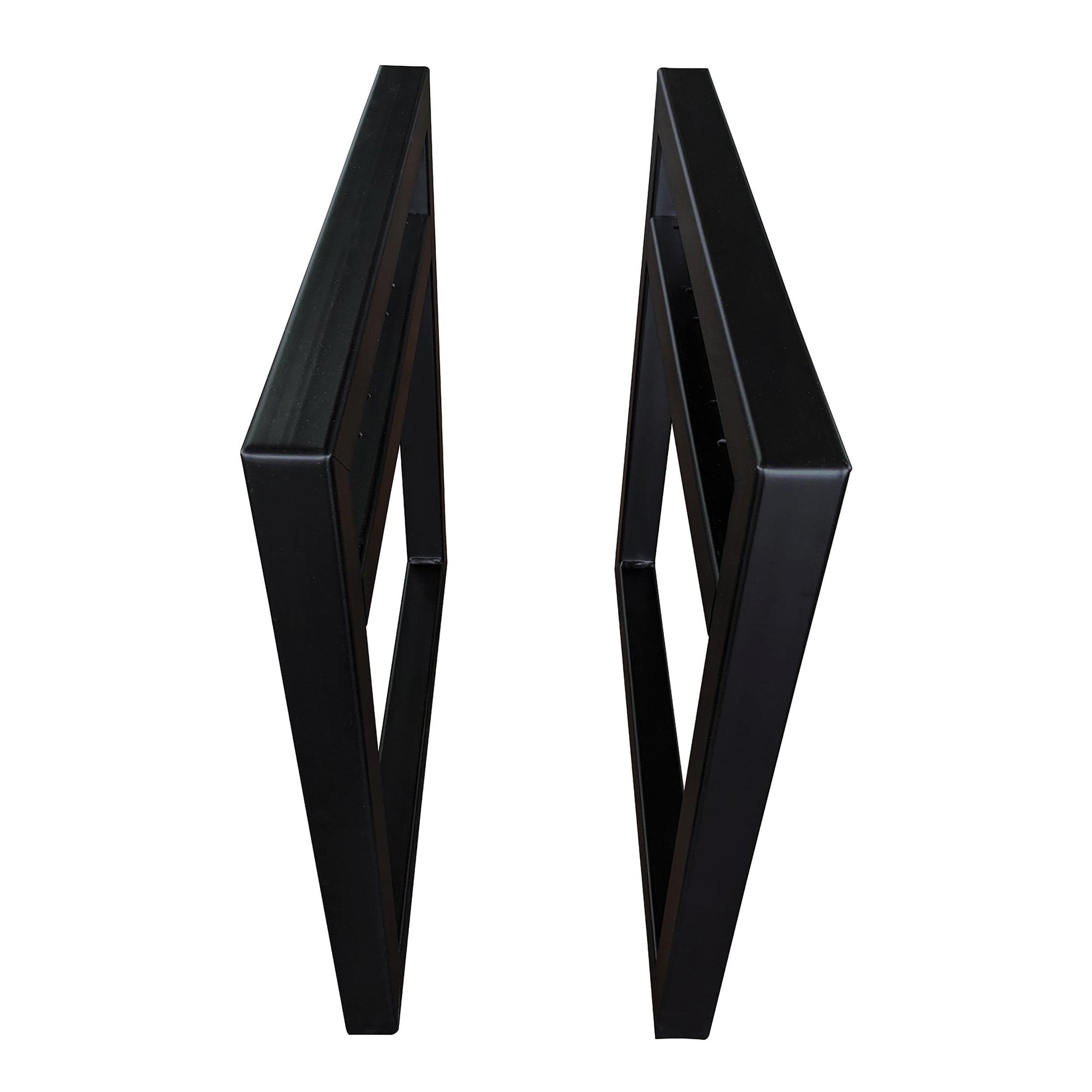 Cube Bench Legs - 20" - Black - Pair alt 0