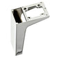 3-15/16" (100 mm) Design Adjustable Furniture Leg Chrome alt 0