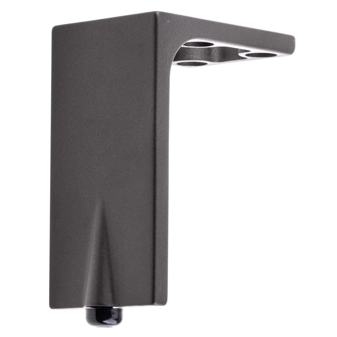 3-15/16" (100 mm) Design Adjustable Furniture Leg Dark Brown alt 0