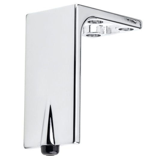 3-15/16" (100 mm) Design Adjustable Furniture Leg Chrome alt 0