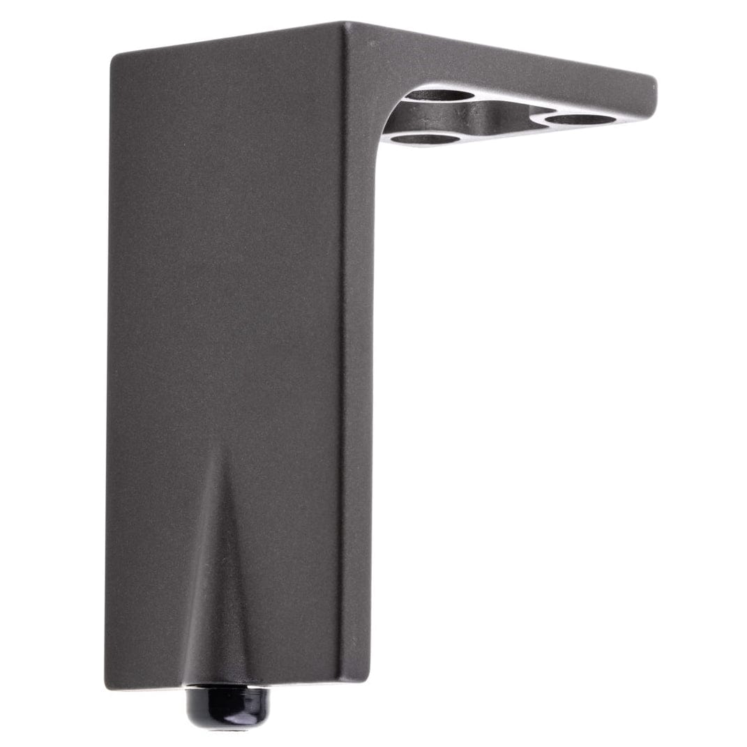 5-1/2" (140 mm) Design Adjustable Furniture Leg Dark Brown alt 0