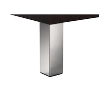 7-7/8" (200 mm) Adjustable Furniture Leg Chrome Pack of 4 alt 0