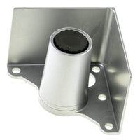 2-3/8" (60 mm) Adjustable Contemporary Furniture Leg Aluminum alt 0