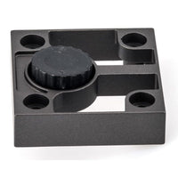 5/8" (16 mm) Adjustable Contemporary Furniture Leg Dark Brown alt 0