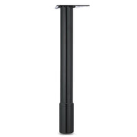 22-1/2" (570 mm) Adjustable Table Leg Black alt 0