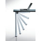 28" (711 mm) Folding AdjustableTable Leg Aluminum alt 0
