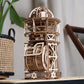 Sky Watcher Tourbillon Table Clock Wooden Craft Kit