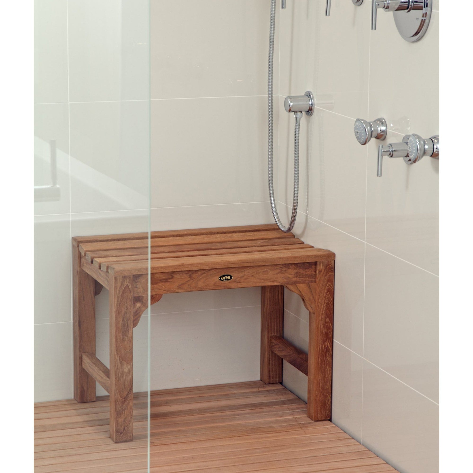 Curved Shower Bench 24" (60 cm) alt 2