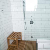 Curved Shower Bench 47" (120 cm) alt 0