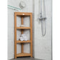 Fiji Corner Shelf with 3 Tiers 36" (90cm) alt 0
