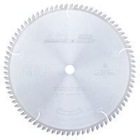 10" X 80T Thin Kerf Miter Blade, 0 Degree 5/8" Degree ATB alt 0