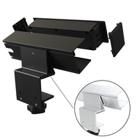 120V Clamp-On Power Bar and USB Charging Station Black alt 0