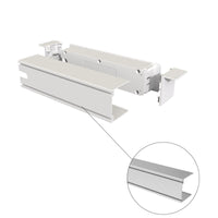 120 V Hanging Power Bar and USB Charging Station, White alt 0