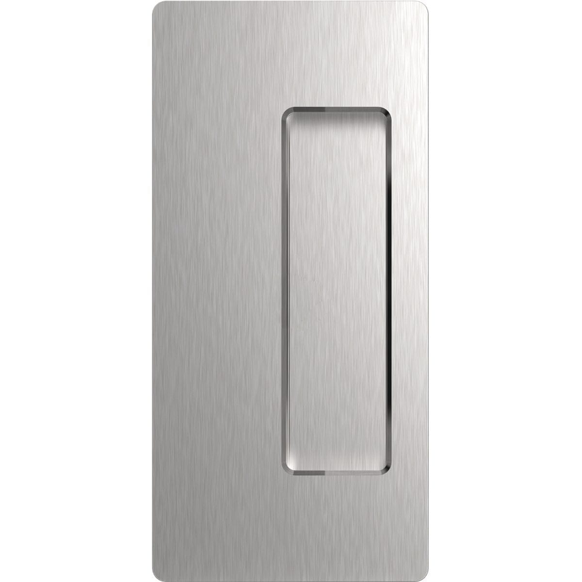 Cavity Sliders CL200 Passage Pocket Door Handle for 1-3/8" Door Satin Chrome alt 0