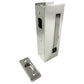 Cavity Sliders CL400 Magnetic Pocket Door Handle for 1-3/4" Door Bright Chrome alt 0